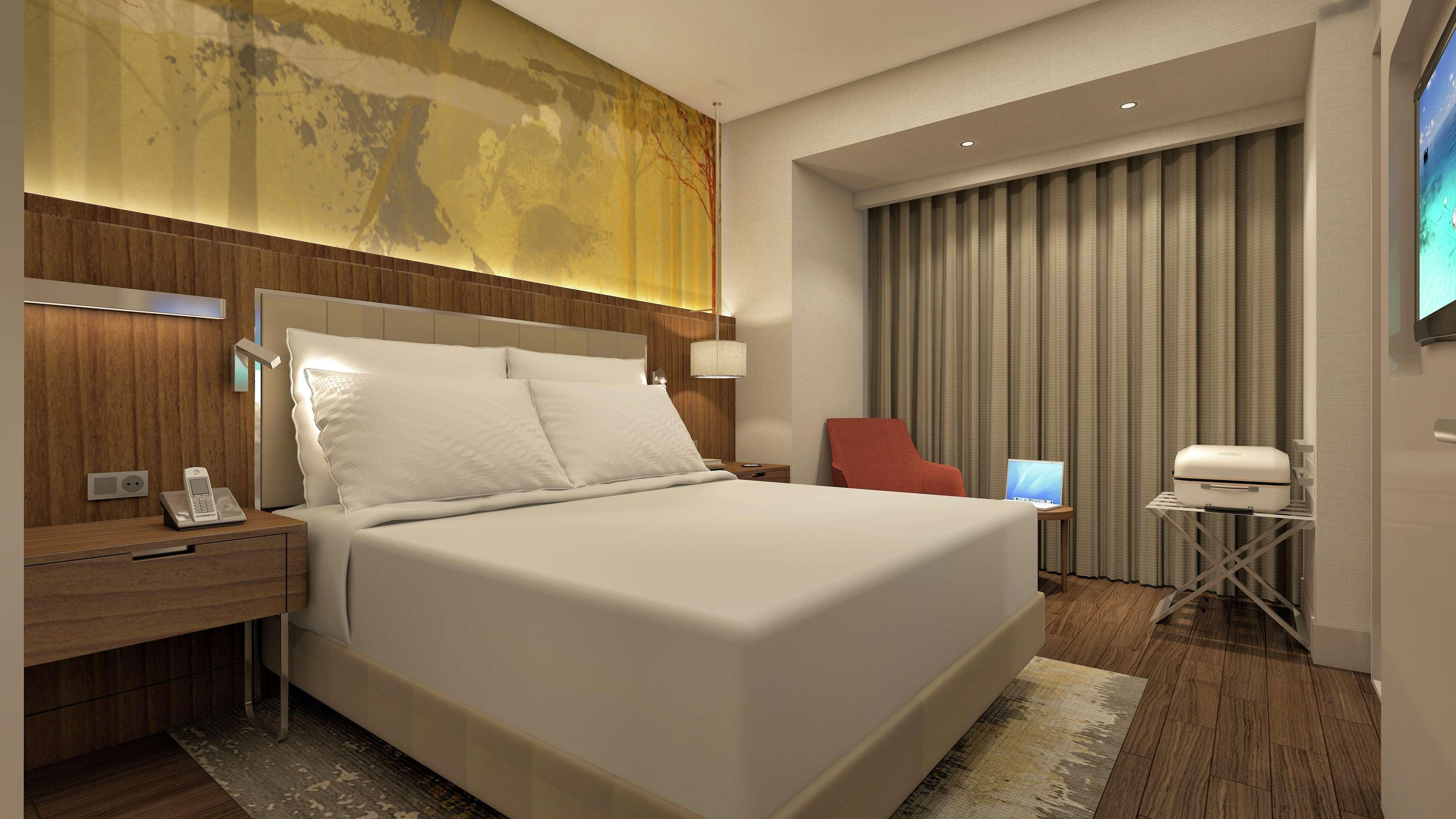 Hotel Doubletree By Hilton Skopje Exteriér fotografie A room at the hotel